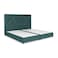 In House Janwa Velvet Bed Frame - Single - 200x90 cm - Turquoise