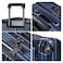 Eminent Hard Case Carry On Luggage Trolley Polycarbonate Alfred Front Loading Lightweight Business Travel Bag with Built in 2 Sided TSA Lock Laptop Compartment and USB Port Suitcase KK50M Graphite