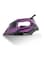 Jano Steam Iron With Teflon Coating Plate, 400ml, 2000W, E05218, Black/Purple