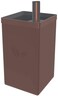 Tramontina Since 1911, Made In Brazil 800 Ml Brown Polypropylene Self-Watering Planter
