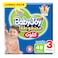 Babyjoy Culotte Pants Diaper Size 3 Medium 6-12kg Jumbo Pack White 48 count