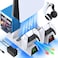 AMJ Cooling stand with controller charger for Disc PS5 and PS5 Digital