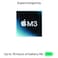 Apple MacBook Air Laptop with 13-Inch Display M3 Processor 16GB RAM 512GB SSD M3 Chip Graphic Card Starlight English and Arabic