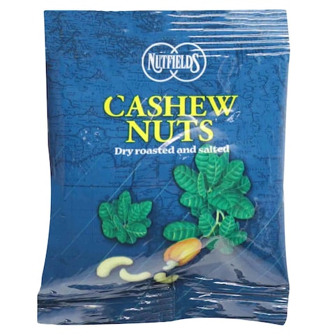 Nutfields Dry Roasted And Salted Cashew Nuts 20g