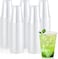 Lavish 12 Oz Disposable Crystal Clear PET Plastic Cups [100 Sets] For Picnic, Travel, And Events