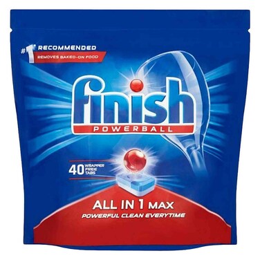 Finish Dishwasher Powerball All In One Max Original 40 Tablets