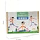 Montessori 24pcs Creativity Educational Wooden Stick Man Puzzle Game Toys Training Kids Hand-eye-Brain Coordination (Boy)
