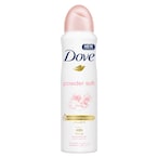 Buy Dove  Women Antiperspirant Deodorant Spray For Refreshing 48-Hour Protection Powder Soft Alcohol Free 150ml in UAE