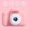 Generic Mini Rechargeable Photo/Video Camera For Kids,Suitable For Ages 3 + (Pink)