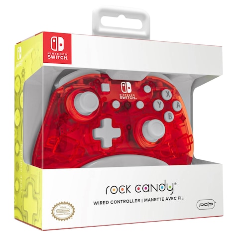 Rock Candy Controller For Nintendo Switch Red