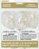 12 Inch Gold Confetti Balloons, 6ct