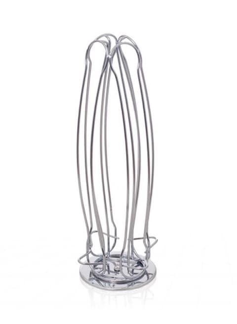 Generic - Nespresso Capsule Holder 40 Pods Silver 175X175X405Millimeter