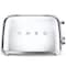 Smeg 50&#39;s Style Toaster 950W TSF01SSUK Silver