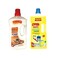 ماكسيل ماجيك منظف أرضيات - رائحة الليمون - 1.5 لتر + ماكسيل ماجيك منظف أرضيات - صابون مارسيليا - 1 لتر