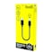 Budi DC023TL025B USB-C to Lightning Charger/Sync Cable, 25 CM, PD 35W