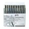 Uni-ball Pin Fine Liner Drawing Pen Black 12 PCS