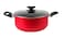 British Chef 9 Piece Nonstick Cookware Set, Red