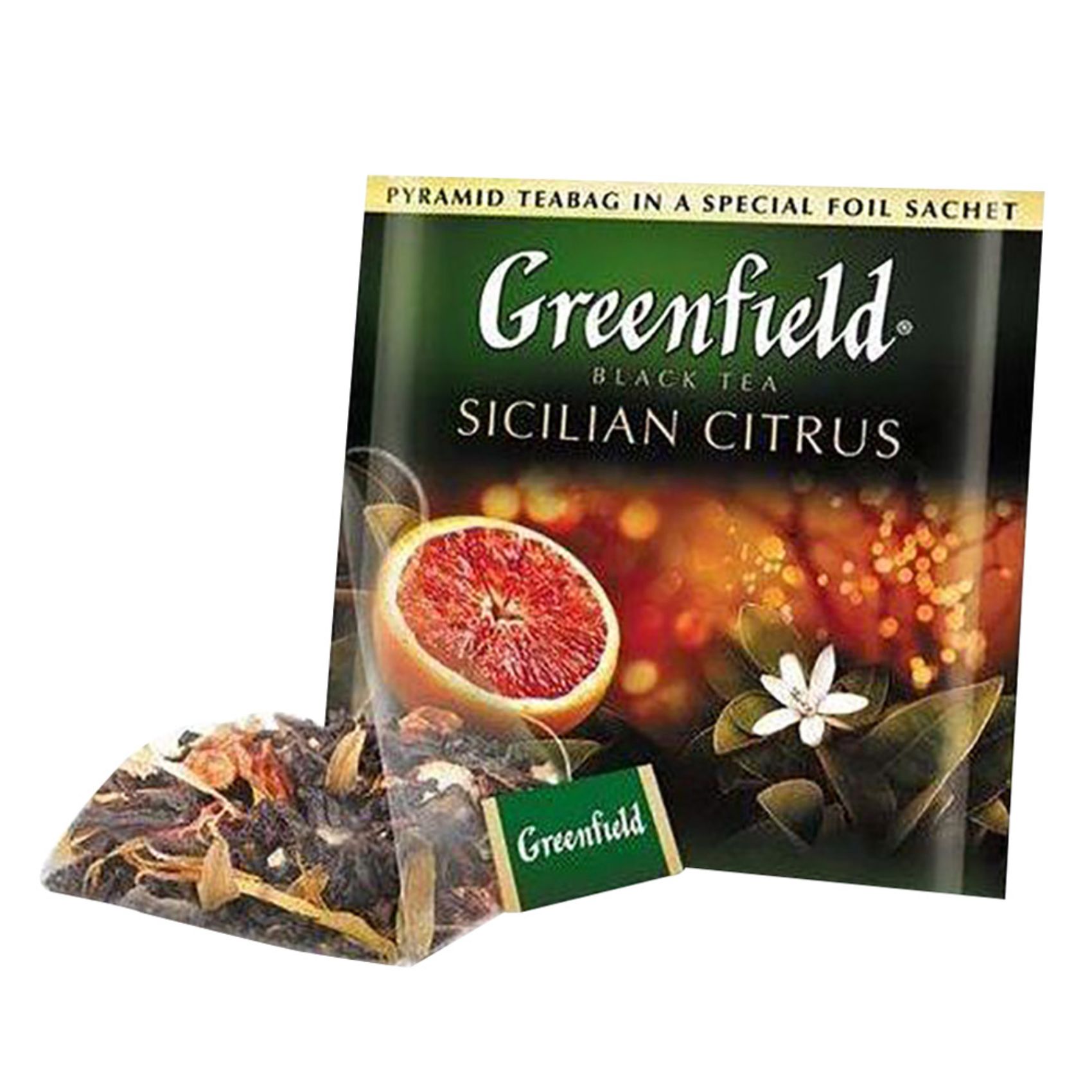 Greenfield Sicilian Citrus Black 20 Tea Bags