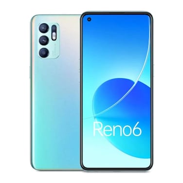 Oppo Reno6 - 6.4-inch - 128GB/8GB Dual SIM 4G Mobile Phone &ndash; Aurora