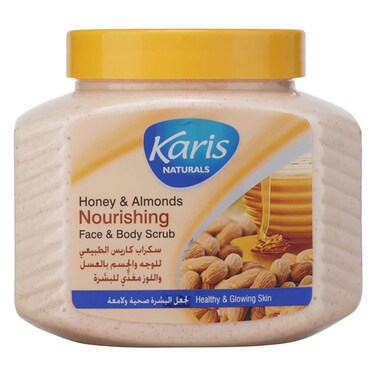 KARIS NATURAL HONE&amp;ALMON SCRUB300ML