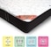 Karnak Home Sleepy Heads Bonnell Spring (Medium Feel) Spine Support Mattress With 2 Free Pillows, 5 Years Warranty, Thickness 23Cm (California King - W180 X L210Cm)