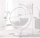 Yulan Transparent Bubble Chair, Glass Cradle, Hanging Basket Chair, Indoor Balcony Home Hemisphere Swing (Blue) 506