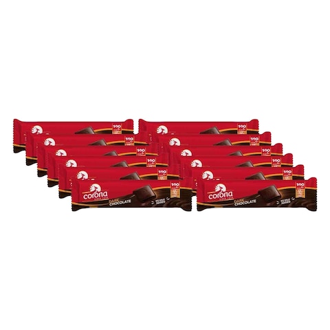Corona Dark Chocolate - 35 gram - 12 Pieces