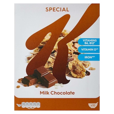 Kellogg&#39;s Special K Milk Chocolate Flakes, 300g