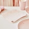 Ginger Ray Foiled Pink Ombre Paper Napkins 16-Pieces- Rose Gold