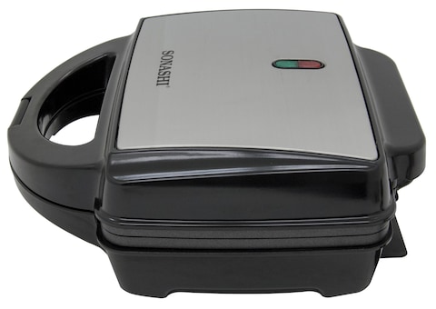 Sonashi Dual Cup Waffle Maker 600W SWM-867 Black/Grey