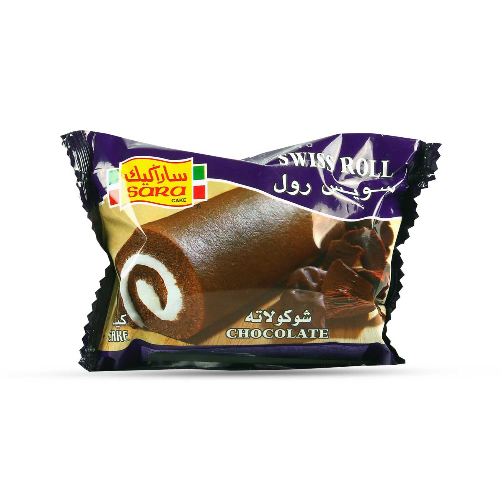 سارة سويس رول بنكهة الشوكولاته 75 غرام