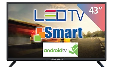 تليفزيون أرماديللو 43 بوصة كامل الدقة سمارت ال اي دي - ARM43T1S