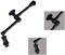 DMK Power Coopic 7&#39;&#39; Articulating Magic Arm For Clamp LCD Monitor Photography LED Light Camera Load Upto 2 Kg