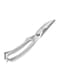 Generic Stainless Steel Solid Poultry Chicken Bone Scissors With Safety Lock Silver