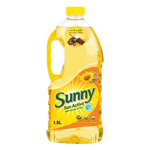 Sunny, Sun Active, Blended Vegetable Oil, 1.5L