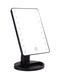 LED Light Portable Makeup Mirror Black