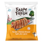 Buy Farm Fresh Frozen Tender Chicken Breast 2kg in UAE