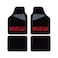 Sparco - Universal Car Mats Black/Red