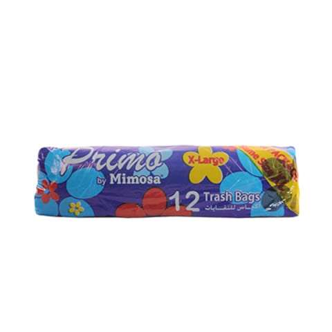 Primo Trashbags Black X Large 12 Bags