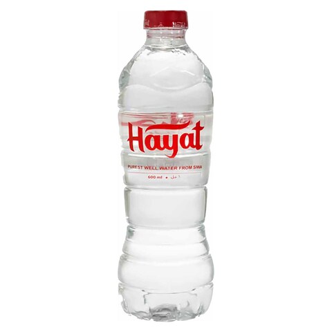 Hayat Natural Water - 600 ml