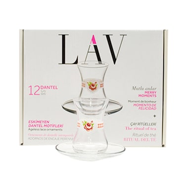 Lav Tea Set 12 Pieces