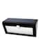 DLC 38-Led Lights Solar Wall Lamp With Motion Sensor Black 125Millimeter
