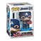 Funko - Pop Marvel Captain America With Brokenshield And Mjolnir Vinyl Action Figure