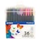 Maxi Fineliner Pens Multicolour 0.4mm 36 PCS