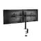 STARGOLD Dual Arm Heavy Duty Ultra Wide LCD/LED 17-32 Inch Monitor Desk Mount Adjustable Telescoping Arms Fits 2 Screens