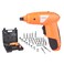 Lawazim Cordless Lithium Ion Screwdriver Set With 45-Piece Accessories
