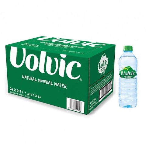 VOLVIC MINERAL WATER 500MLX24