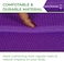 Sky Land Unisex Adult Yoga Mat Em-9308-P - Purple, L 61 X W 13 X 13 Cm