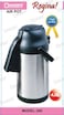 Dessini Double Wall Stainless Steel Air Pot 4L 300 Silver/Black