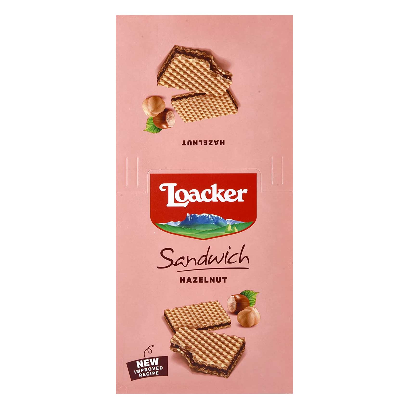 Loacker Hazelnut Sandwich Wafer 75g